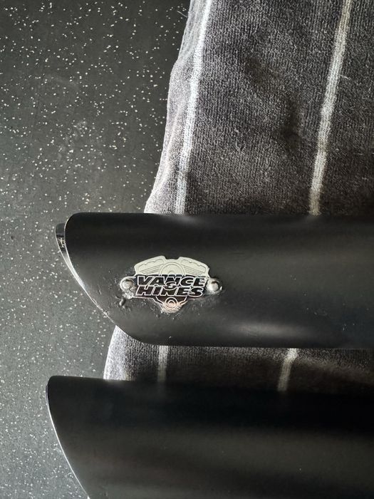 Ponteiras de escape Vance&Hines originais  harley