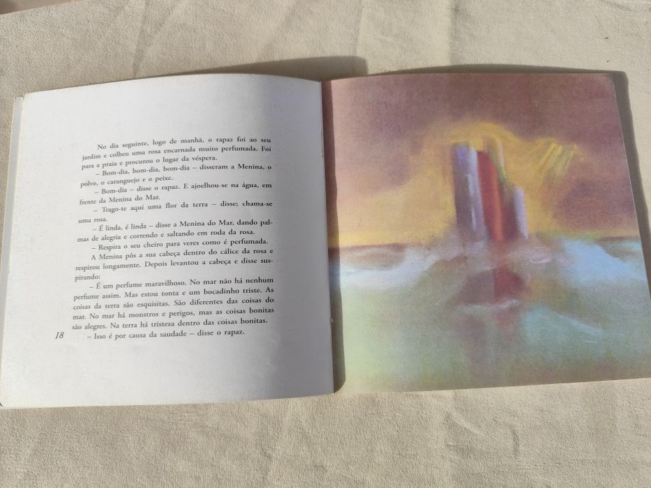 Livro "a menina do mar" Sophia de Mello Breyner