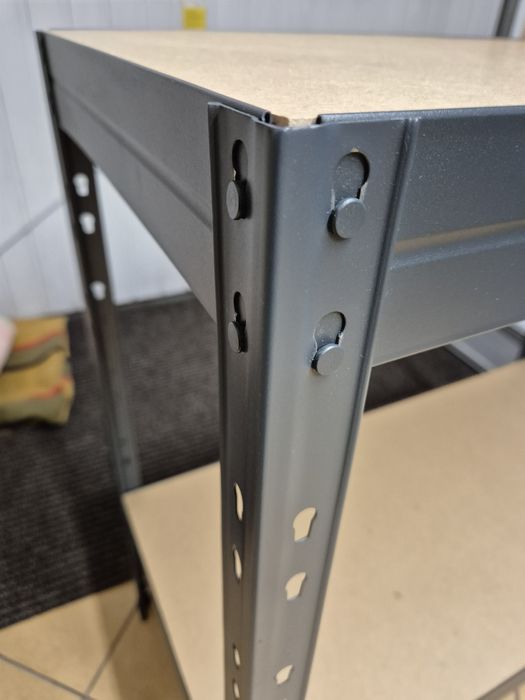 Regał Garażowy, Metalowy, Magazynowy Nit-Klick 90x90x45  i 120x90x45