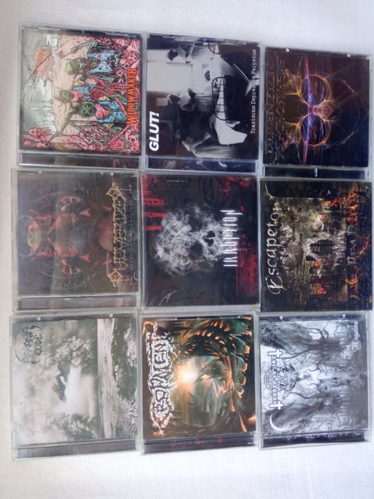 фирменные CD hard/heavy/death/black/grind ... A-J