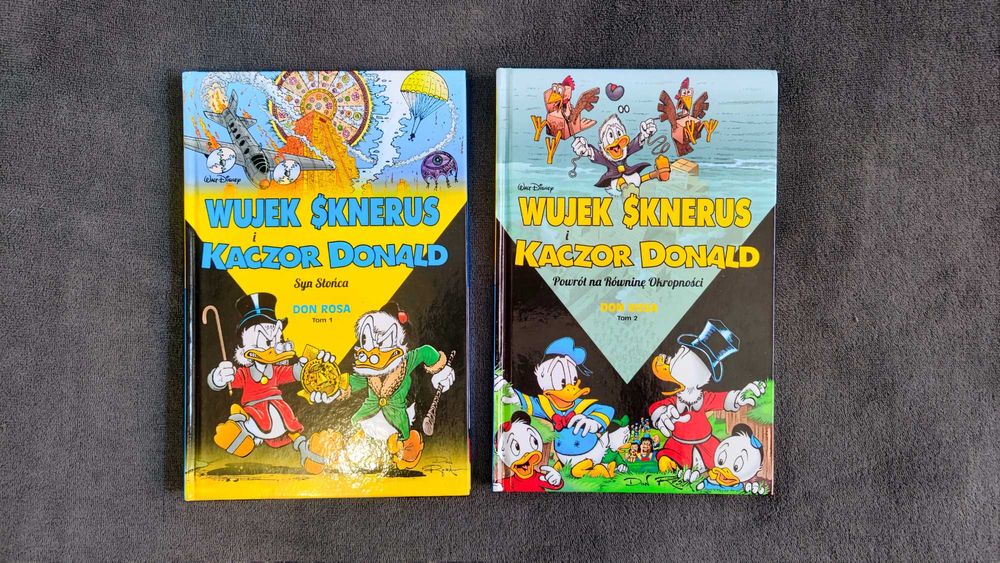 Wujek Sknerus i Kaczor Donald. Tom 1 i 2