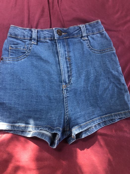 Spodenki dżinsowe bershka  rozm 32