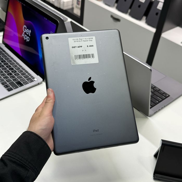 Планшет iPad 7 10.2” 32GB Wi-Fi • ГАРАНТІЯ • СТАН 9.6/10 101132