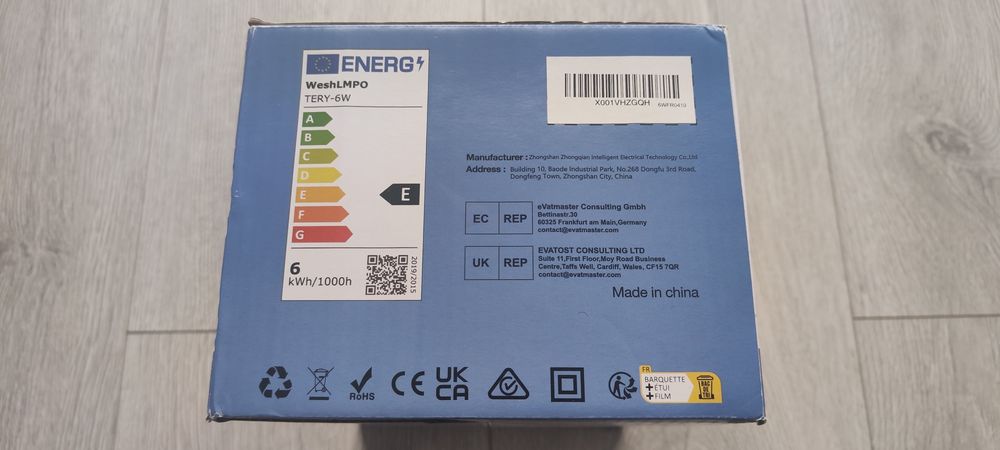 10 sztuk Halogen Oczko sufitowe LED 6W 4000K