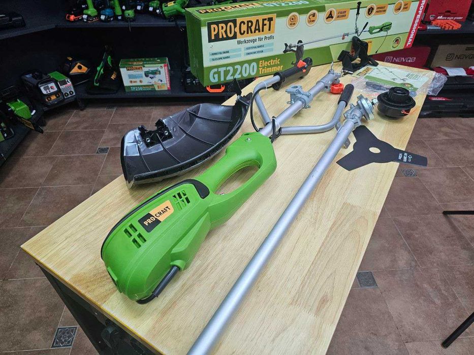 Електрокоса Тример ProCraft Ніж Леска l Гарант. 36мес