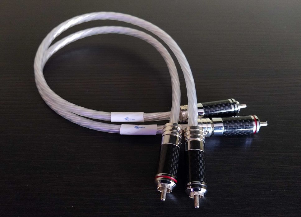 interkonekt RCA Valab Supreme Carbon Rhodium CuTe  x 1m