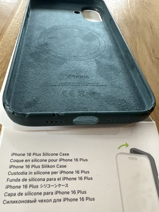 Etui Apple iphone 16 Plus silicone case