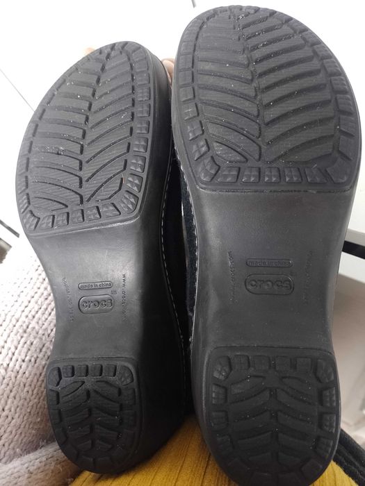 Skórzane buty Crocs W9