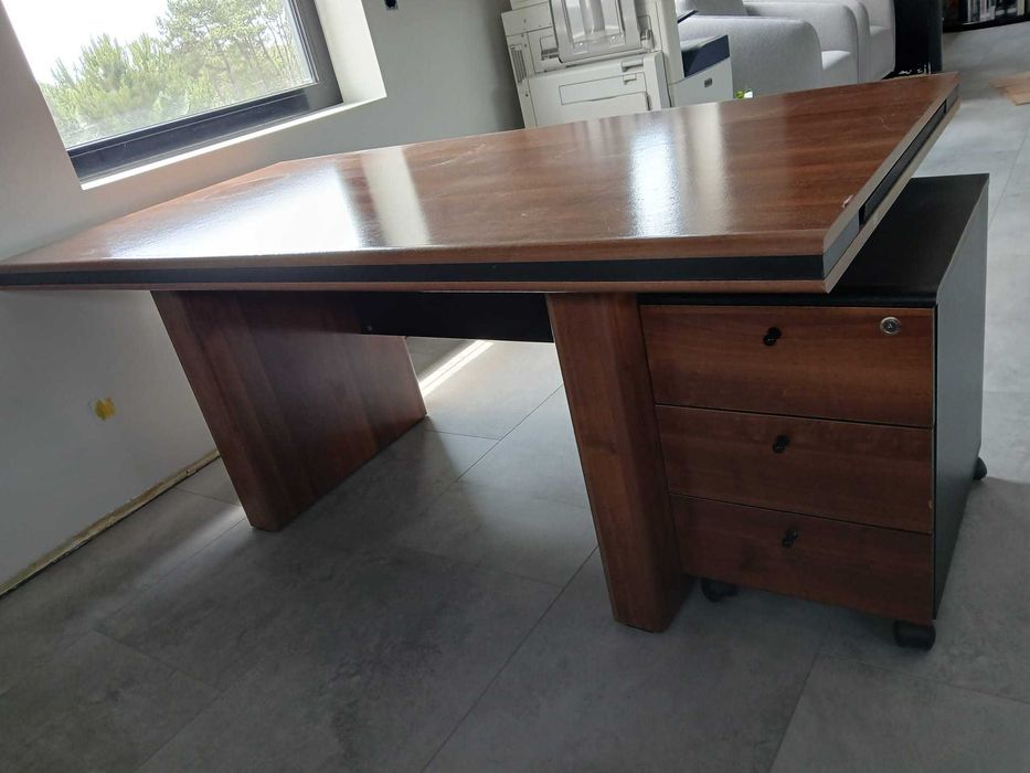 Secretary Desk + Drawer Module + Support Cabinet64730026806019120