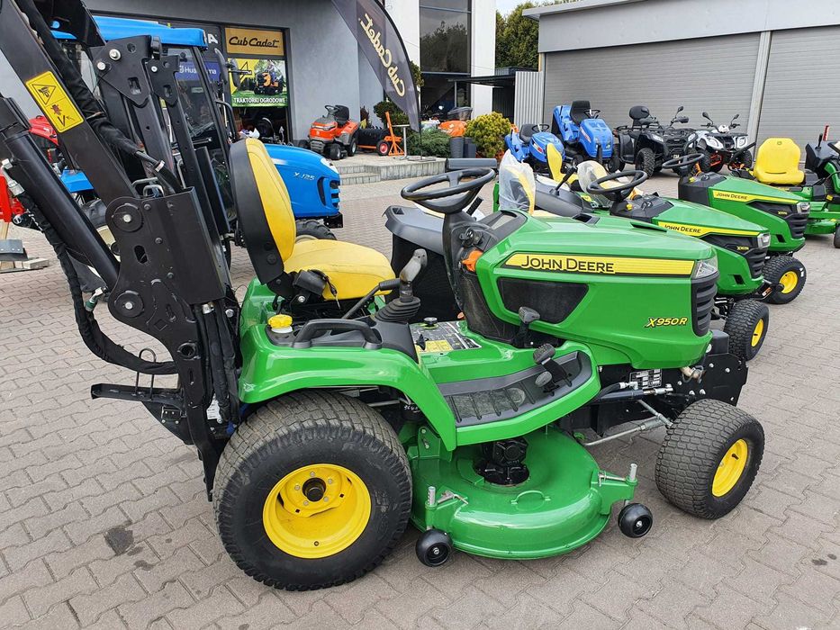 John Deere X950R Profesjonalny traktorek kosiarka Górny wysyp 25 KM