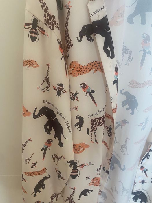 Camisa estampada safari