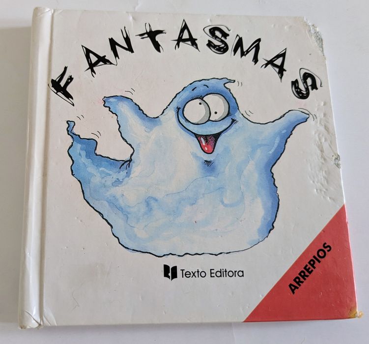 Livro pop-up, coleção Arrepios, Fantasmas, Texto Editora 1999
