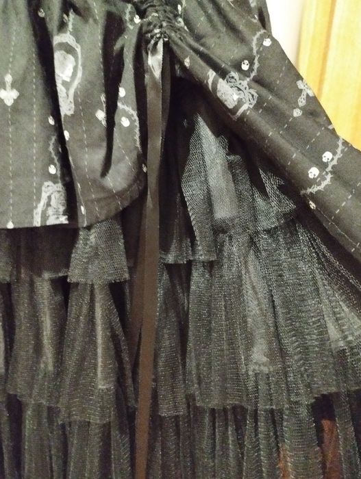 Vestido novo gótico