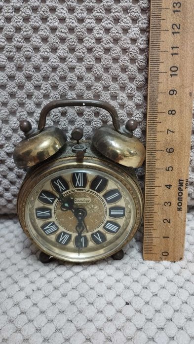 Старовинний будильник.Німеччина.West Gemeni.