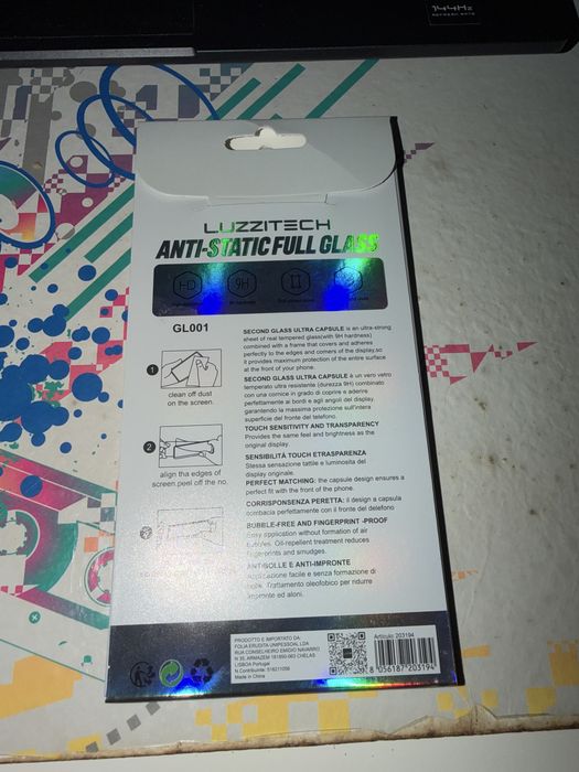 Peliclua vidro iphone 17 Pro