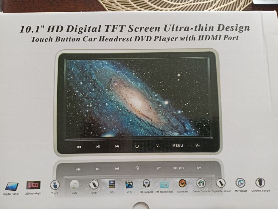 Monitor samochodowy 10.1"