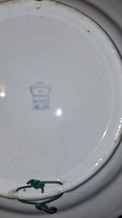 Prato decorativo Lamego recordação faiança