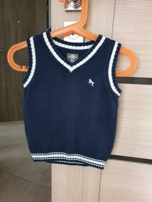 Kamizelka H&M niemowlęca chłopięca r. 86, bawełna