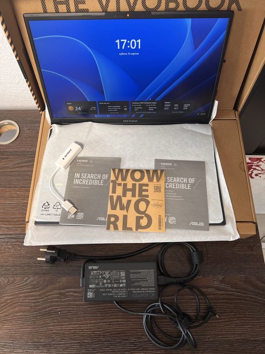 ASUS Vivobook Pro 15 K6500ZC / i7-12650H / RTX 3050 / 16GB / SSD 1TB / 144Hz