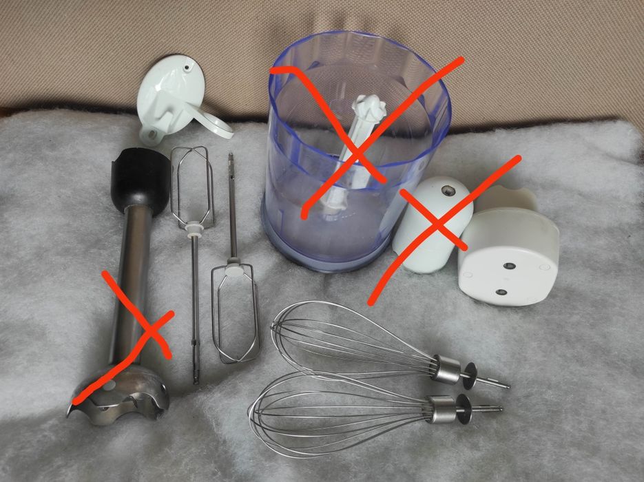 Запчастини і комплектуючі до міксера Philips 1366