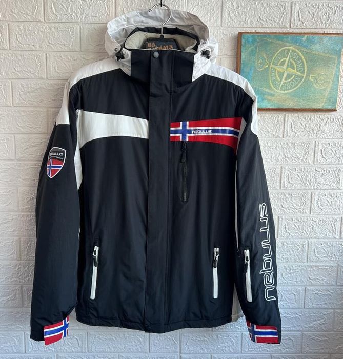 Гірськолижна тепла куртка Nebulus зимова на мембрані чоловіча рХЛ