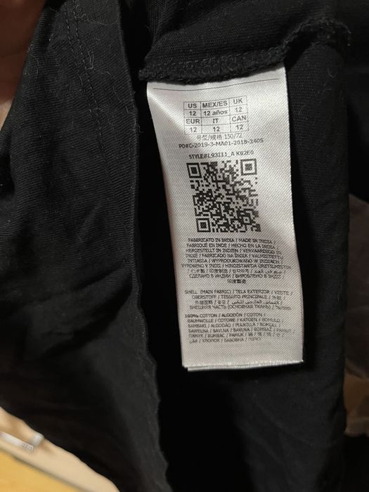 Guess bluzka z długim rękawem bluza czarna z napisem r XS