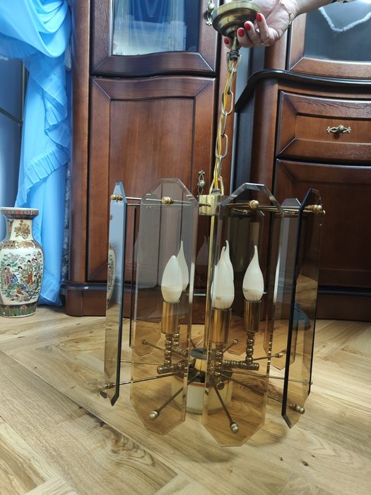 Lampa lata 90te na 5 żarówek