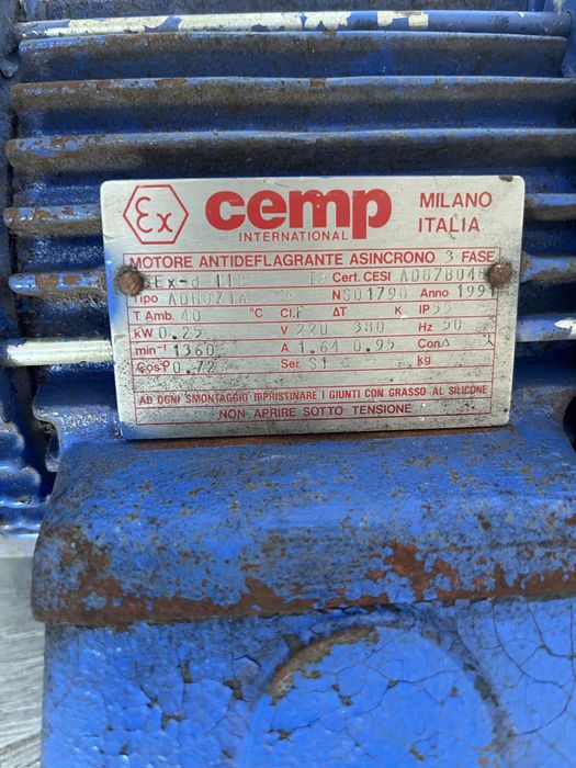 Motor elétrico cemp