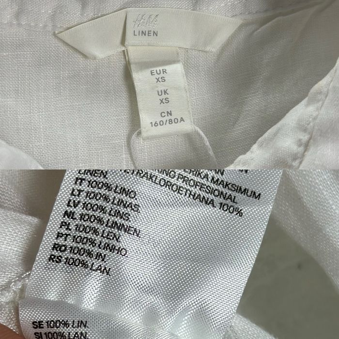 Блуза Cos сорочка Xs рубашка льон
