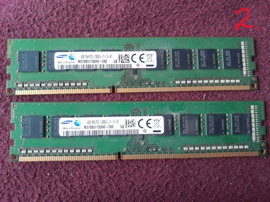Pamięć DDR3 4GBx2szt. PC3-1280 DIMM