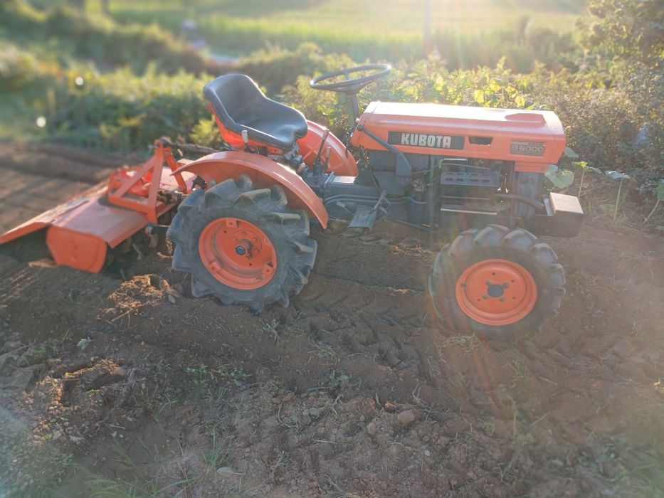 Kubota b6000 com Fresa