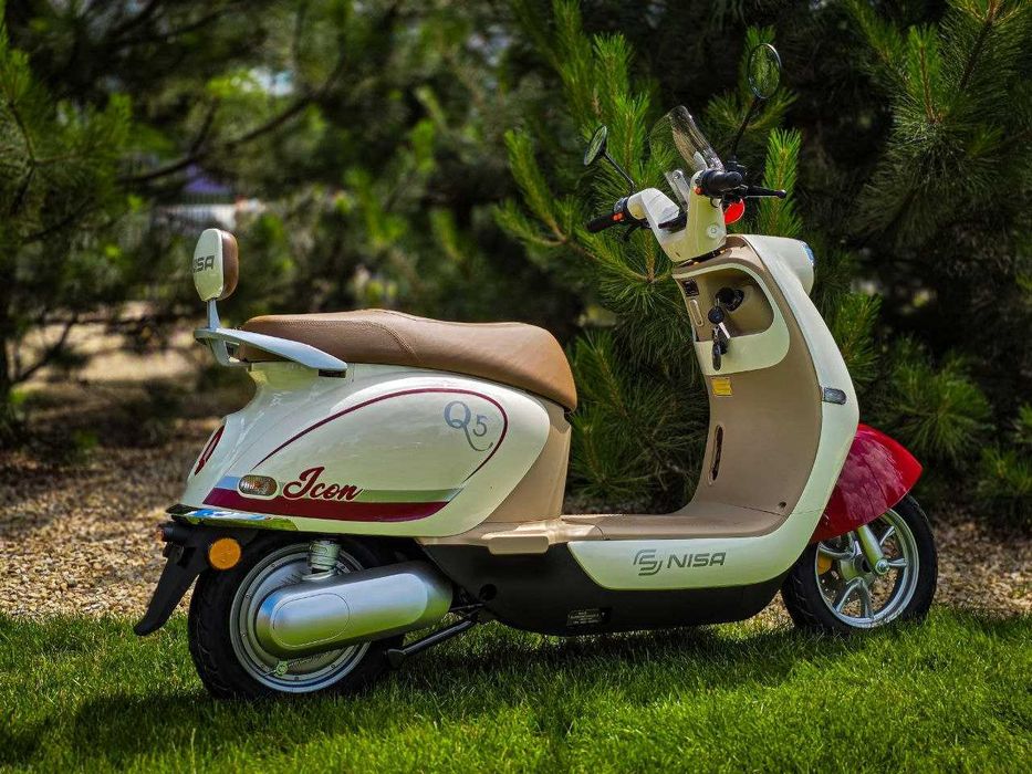 АКЦІЯ Электроскутер NISA Q5 Amalfi. 1200ват 70км запас