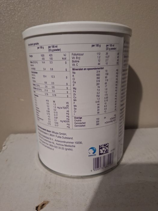 Nutridrink powder, proszek, suplement w formie proszku
