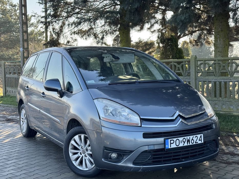 Zadbany Citroen c4-Grand Picasso-2.0Hdi-136km-7osob-Niski przebieg !