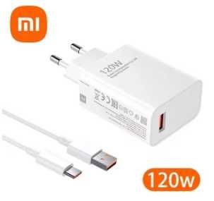 Зарядний пристрій,5портів,швидка зарядка PDQuick Charge3.0,Xiaomi 120W