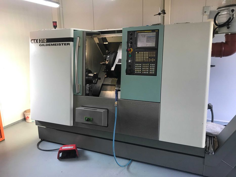 Tokarka CNC DMG Gildemeister CTX 310 V3 stan bdb napędzane narzedzia