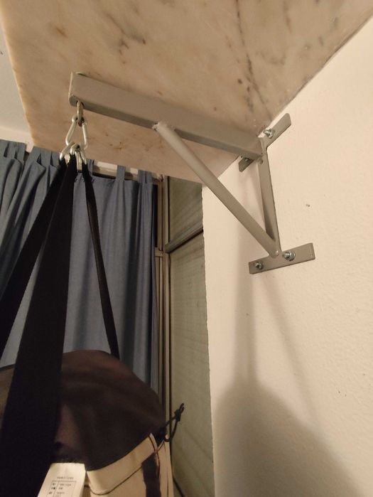 Saco boxe como novo 15 kg - decathlon mais suporte