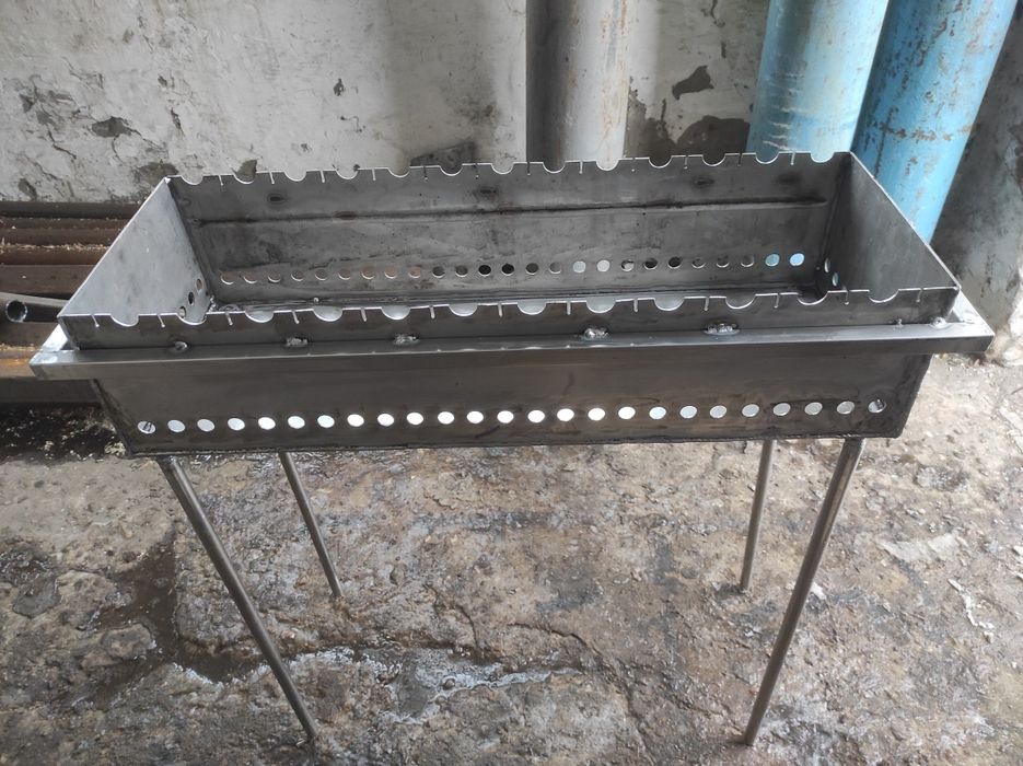 Мангал з нержавіючої сталі