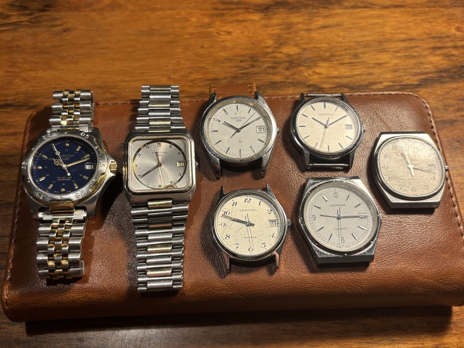 Zegarki Certina - zestaw