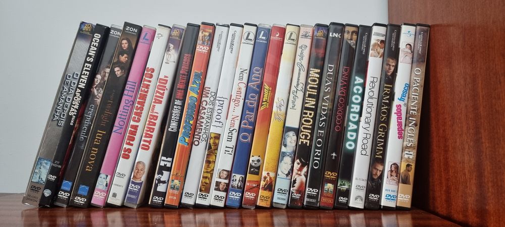 Filmes em DVDs - 24 filmes