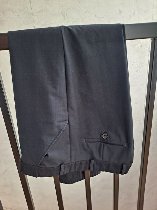Garnitur męski 56 XXL ciemny granat
