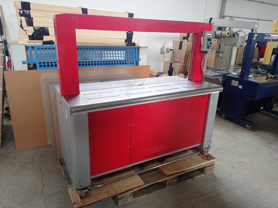 Paskarka bandownica wiązarka 50x125 długa rama, taśma 5mm, TP-702