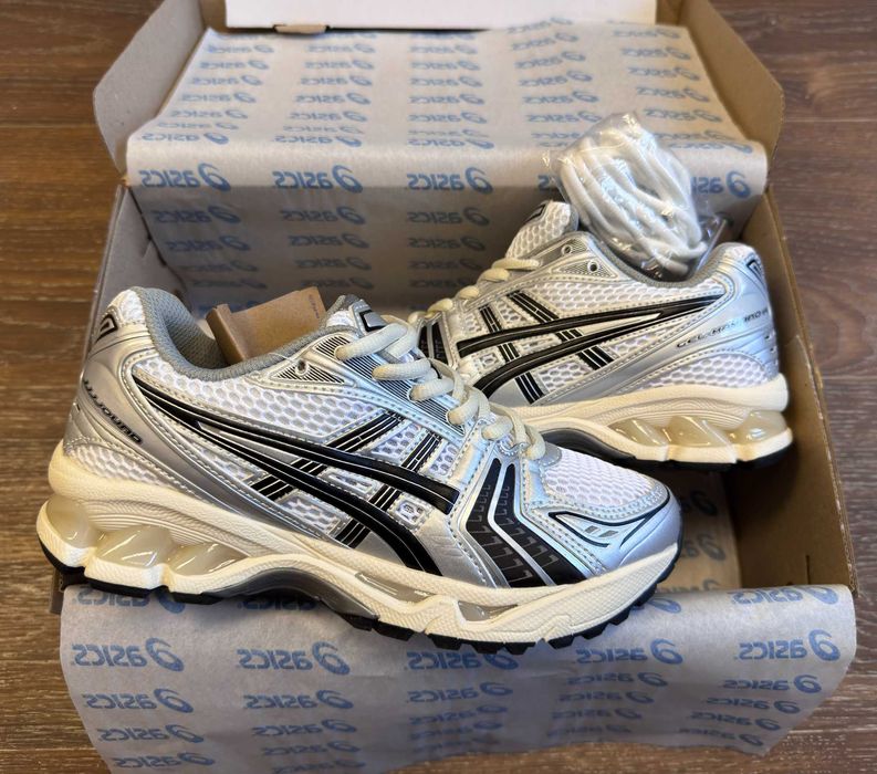 ‼️Останні розміри‼️Кроссовки Женские Asics Gel-Kayano14 White Black/Жіночі Кросівки Асікс