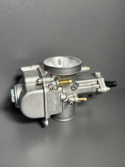 Карбюратор Keihin PWK 32 сірий з патрубком