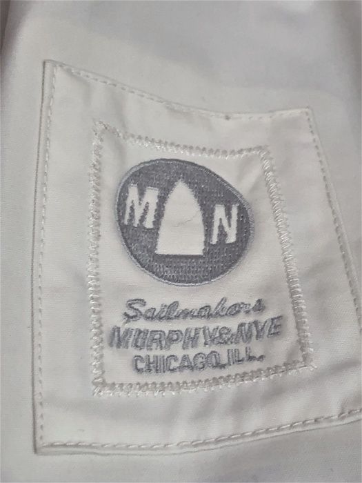 Біла куртка Murphy&Nye водостійка, вітрозахисна, спорт. бренд