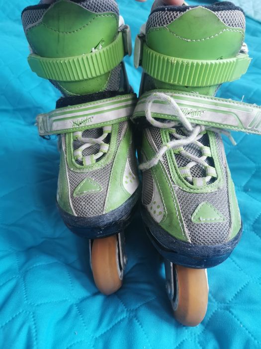 Rolki chłopięce regulowana długość od 31-34