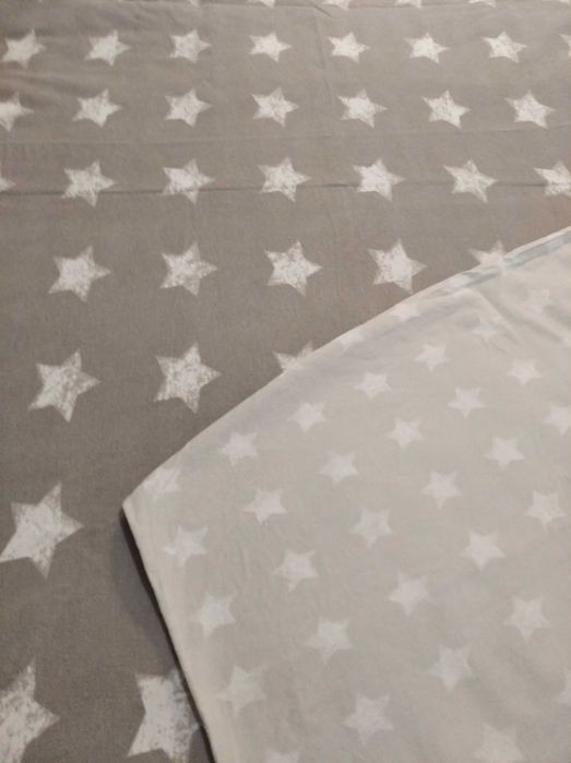 Тепла фланелева підковдра, розмір 123 х 187 см