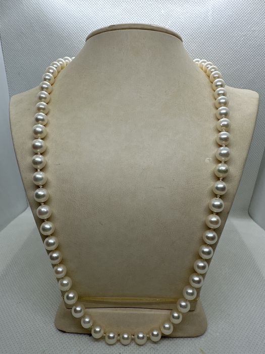 Бусы натуральный жемчуг намисто перли морскі