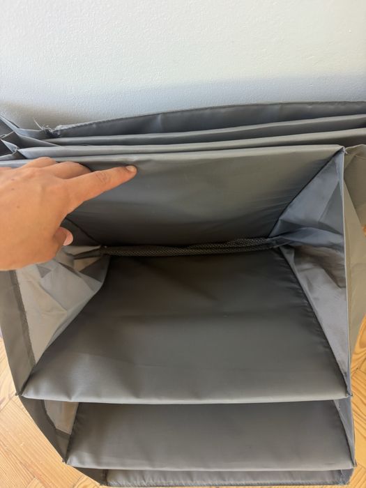 Ikea scubb storage with 6 compartments