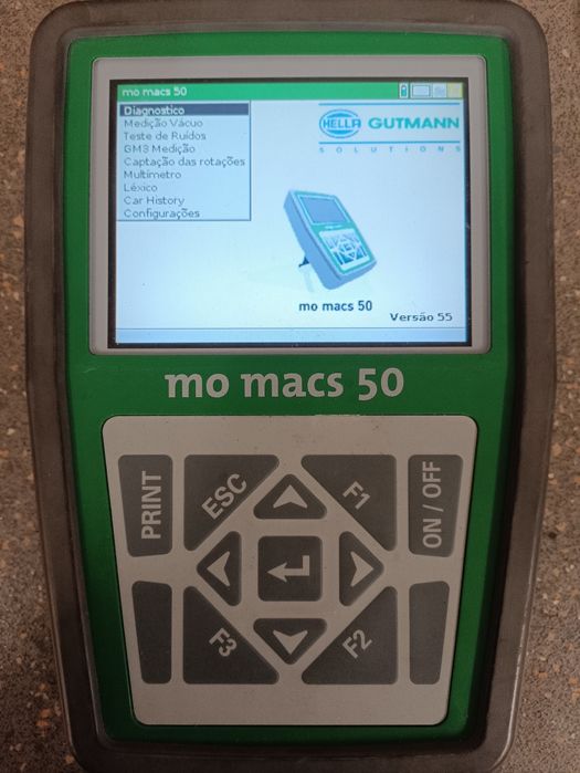 Equipamento diagnóstico para motas